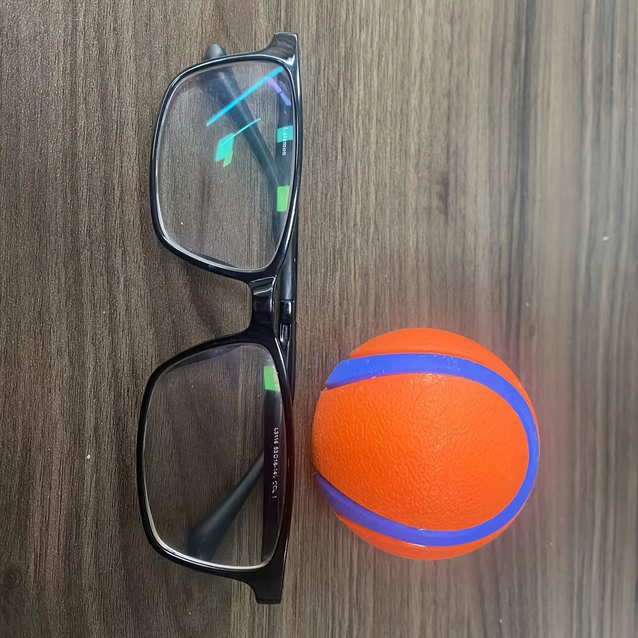 Ultra Highly Visible Bouncing and Floating Durable Rubber Super Bouncy Ball Sound Balls Horse Dog Tennis Toy Floats in Water