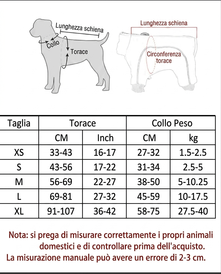 Giubbotto di salvataggio Floa per cani, taglie
